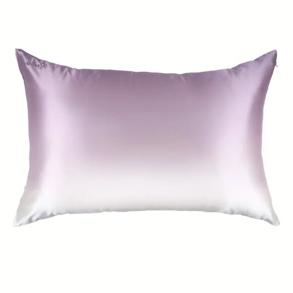 NEW Blissy Ombré Collection 100% Mulberry Silk Pillowcase - Lavender Ombre - Picture 6 of 8